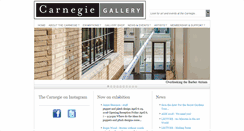 Desktop Screenshot of carnegiegallery.org
